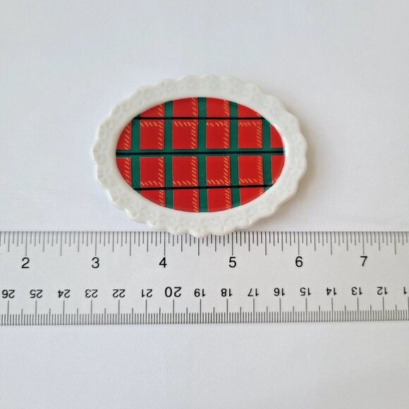 Miniature Porcelain Salt & Pepper Shakers Painted Double Sided Decorative Roses - Picture 6 of 7